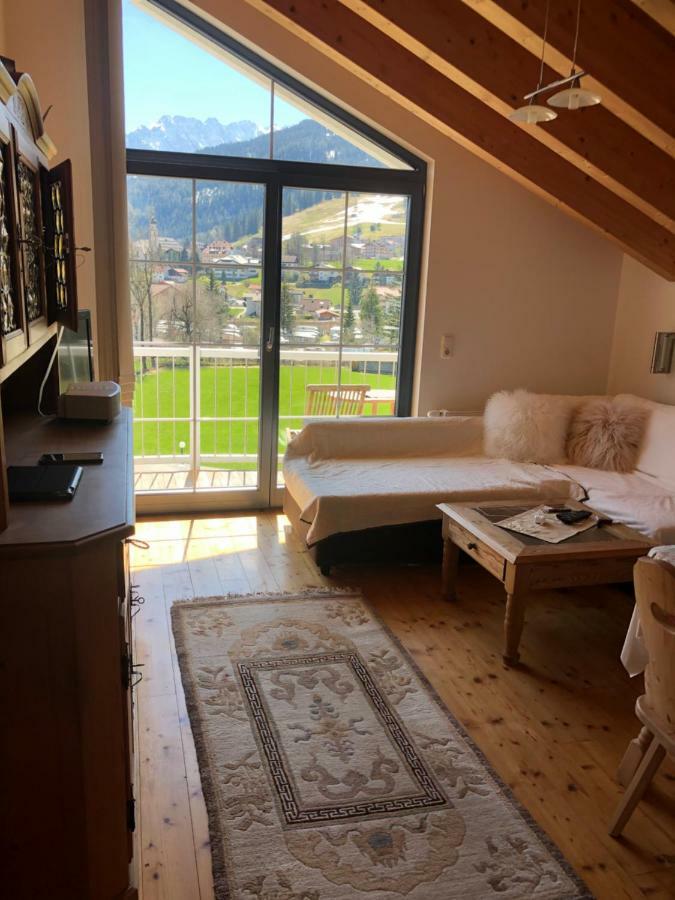 Ferienwohnung Panoramablick Lermoos Exterior foto