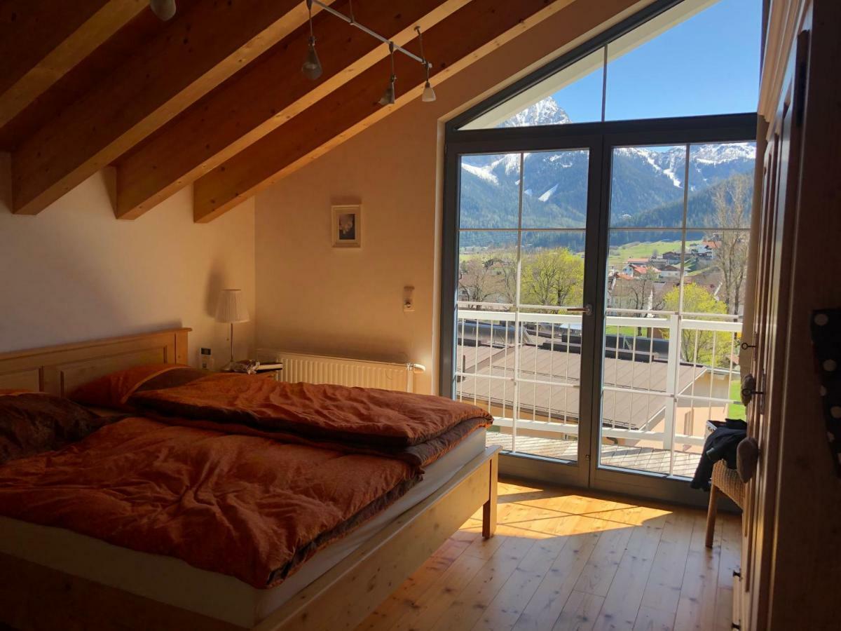 Ferienwohnung Panoramablick Lermoos Exterior foto